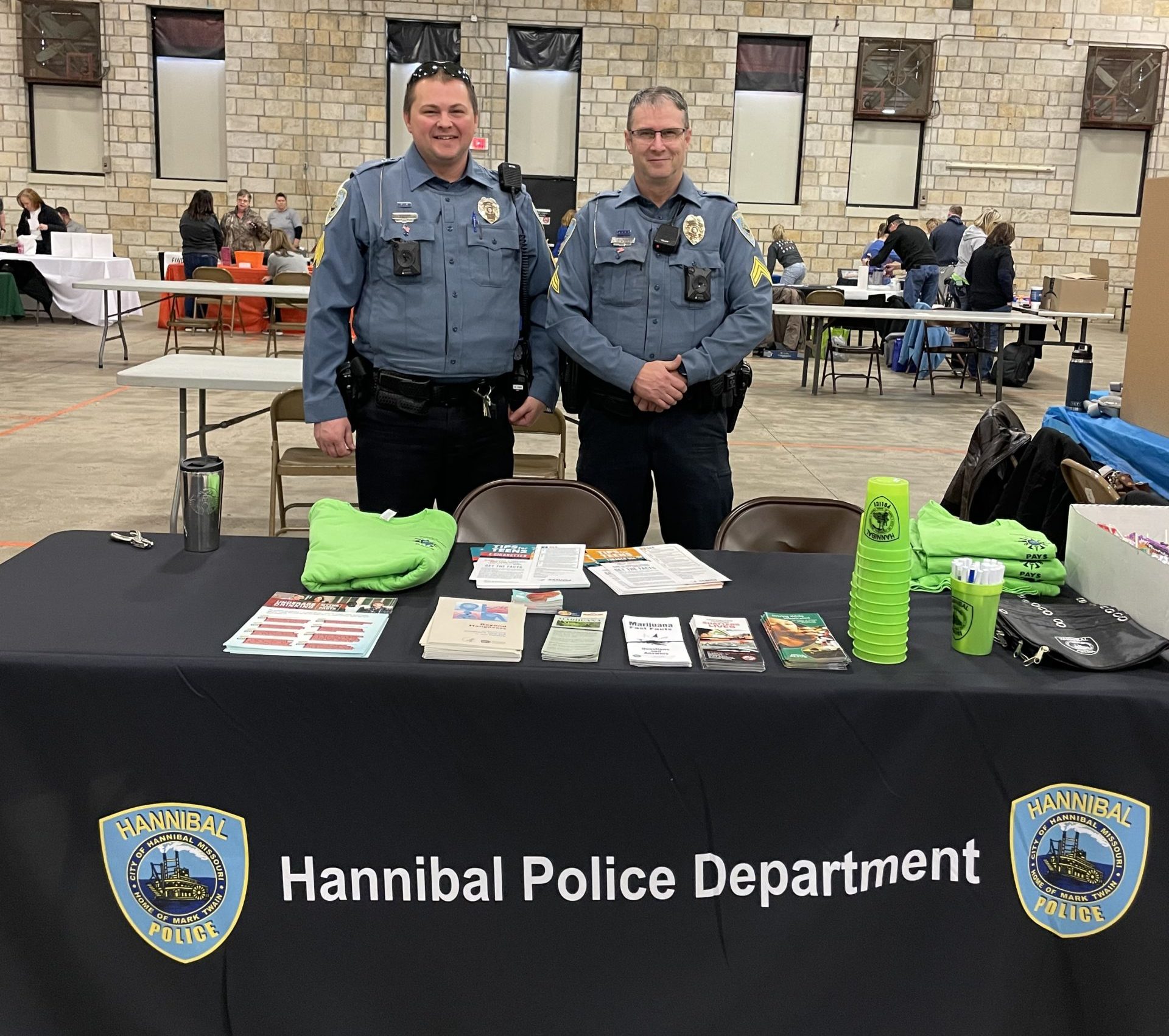 Hannibal Police Department at Chart Teen Health Fair
